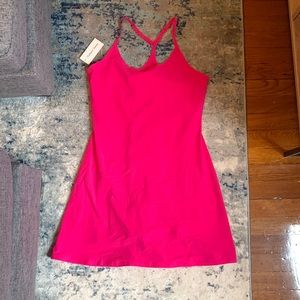 NWT Outdoor Voices The Exercise Dress Winecup (Pink) Size M